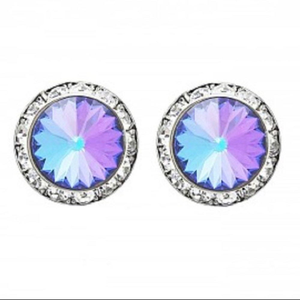 Sherri Swarovski Stud Earrings